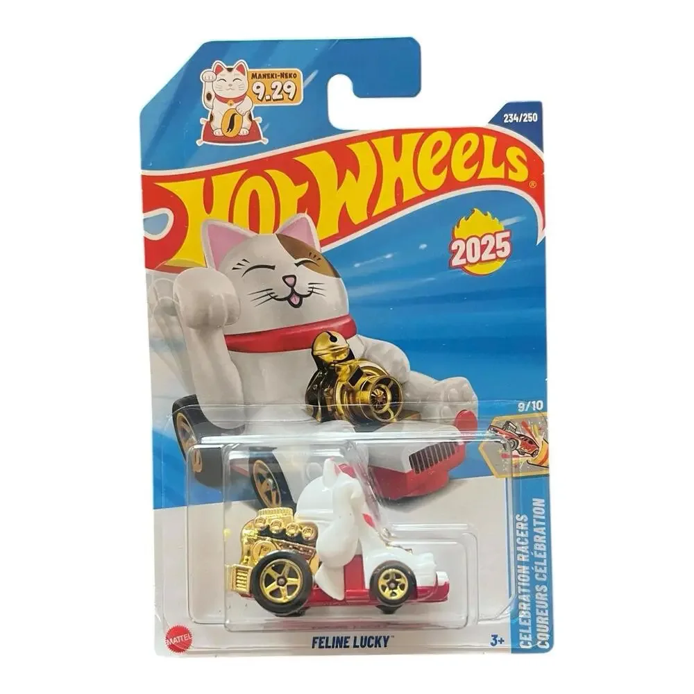 🔥Hot Wheels Mainline New Case N 2025 - Feline Lucky 🔥